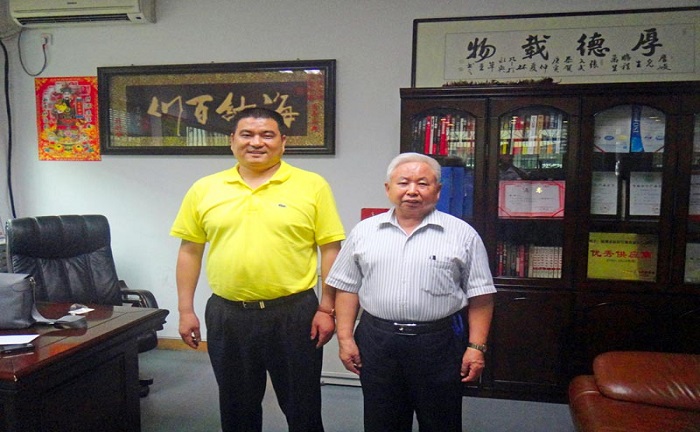 熱烈歡迎深圳市制冷協(xié)會秘書長蒞臨歐博指導(dǎo)工作