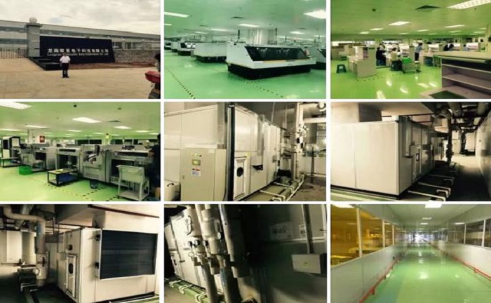 江西龍南駿亞電子采用歐博空調(diào)機(jī)組順利通過驗收