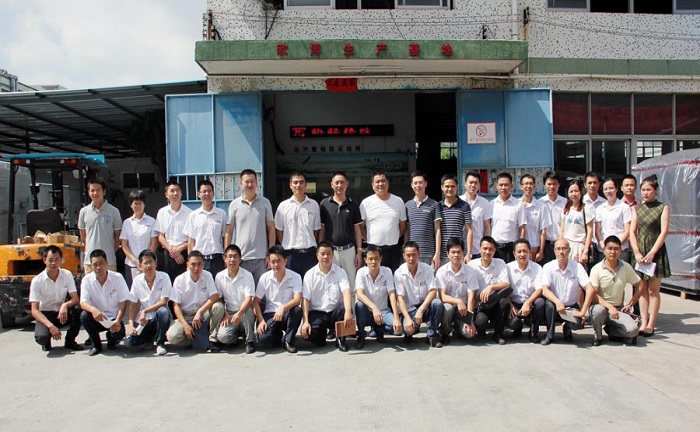 歐博空調(diào)迎來戰(zhàn)狼團(tuán)檢閱