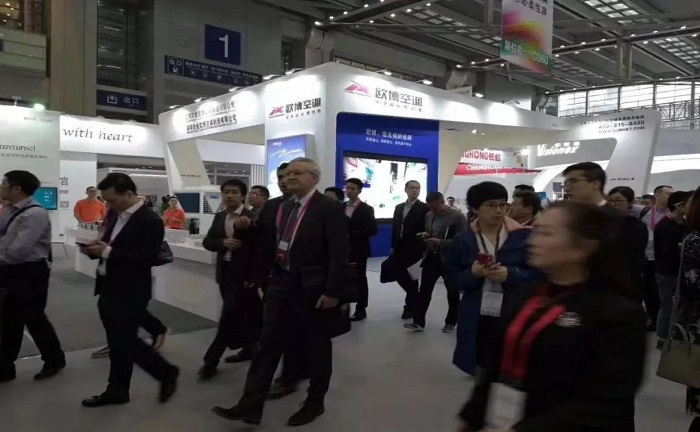直擊CITE2018首日|歐博空調(diào)：一場與CCTV的風(fēng)、花、雪、月