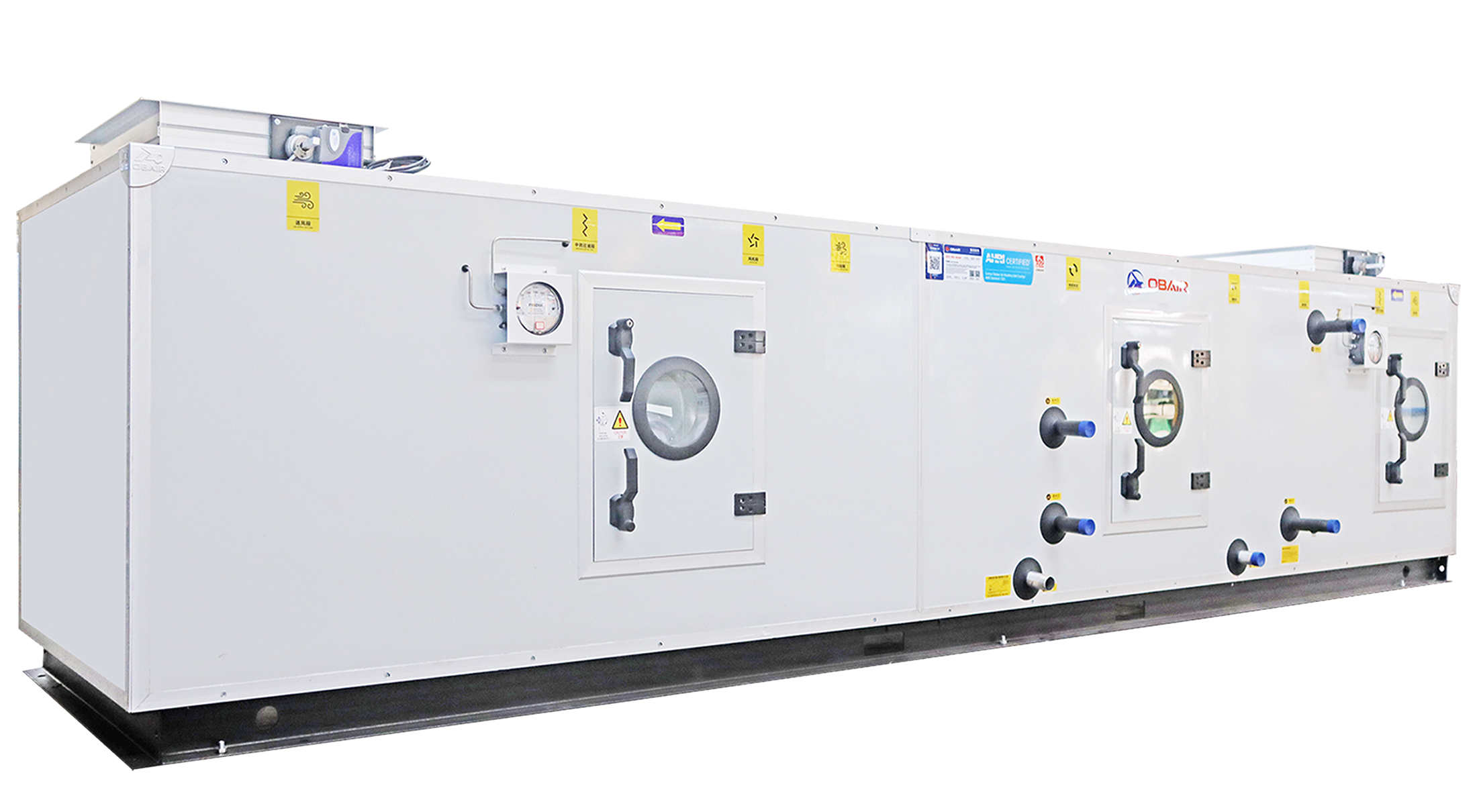 雙冷源變頻熱回收組合式空調(diào)機(jī)組.